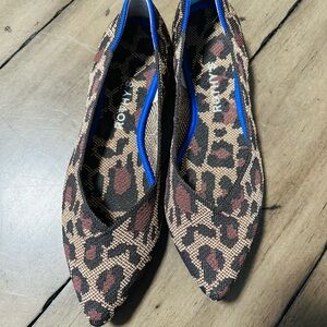 Rothy's Brown Leopard Print Women's Flats